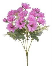 Umělá kytice drobných kvítků 5,5cm/34cm