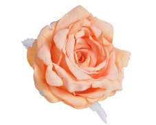Velká hlavička umělé růže Ø 10cm - 6ks