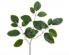 Umělá rostlina - svazek 12 olistěných větví, listy 15 cm , zápich 68 cm - 12ks