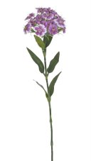 Umělý čínský karafiát karafiát na stonku dl. 55 cm