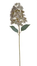 Umělá latnatá hortenzie hlava 25cm, dl.88 cm