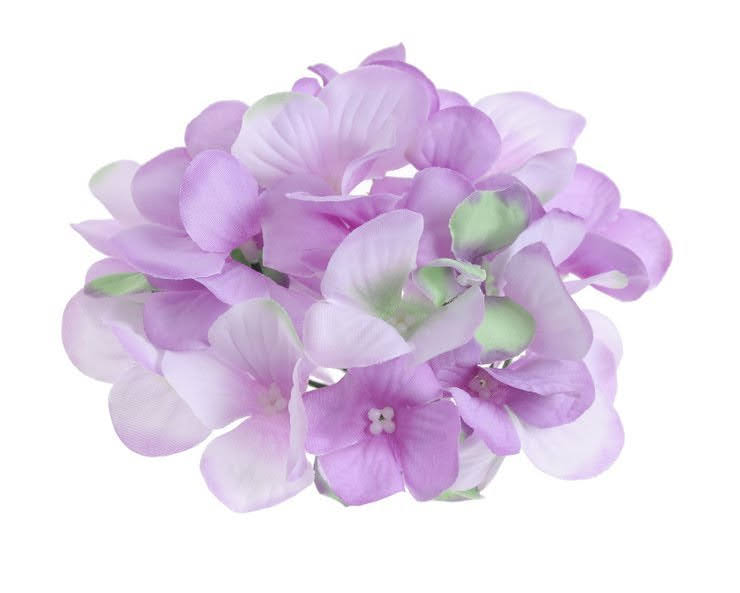 Umělá hlavička hortenzie Ø 14cm - 12ks