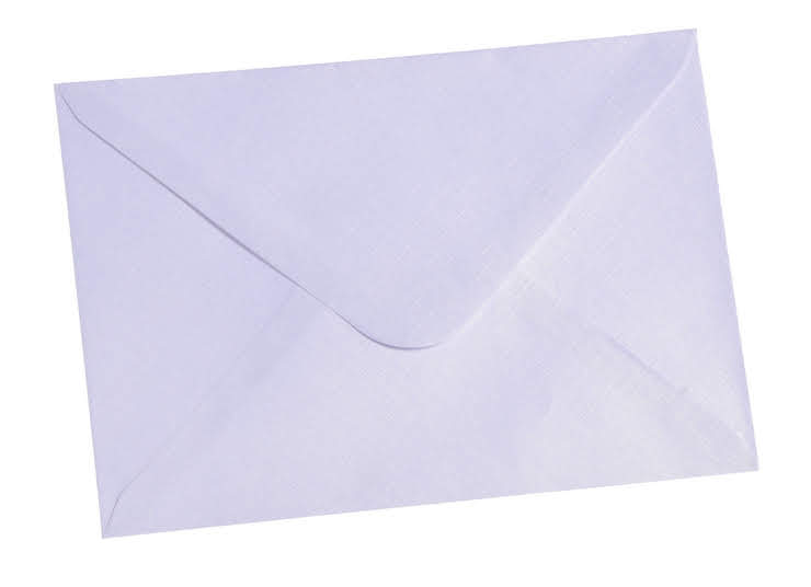 Jednobarevné obálky s vymačkávaným dekorem, jemně perleťové  16x11cm -10 ks