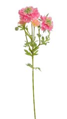 Umělá květina hlaváč kavkazský květ Ø 7cm, dl. 60cm