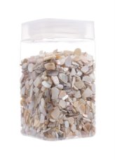 Letní dekorace úlomky mušle 4-8mm, 500g