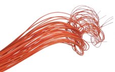 Přírodní kroucené a barvené ratanové pruty dl.60cm - 40ks