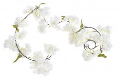 Girlanda kvetoucí umělé višně dl. 180cm_01