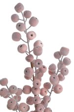 Dekorace plastová mini jablíčka na větvi, jablíčka  Ø 1-2cm, zápich dl. 68cm