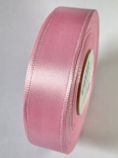 Atlasová jednobarevná stuha oboulícní s drátkem 2,4cm/20m
