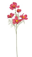 Umělá kvetoucí květina, květ Ø 11cm, zápich dl. 86cm