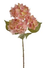 Umělá hortenzie 3 květy, Ø 12cm, dl. 54cm