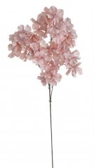 Umělá hortenzie, 3 květy na stonku, květ  Ø 14cm, dl. 80cm