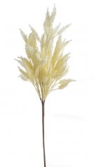 Keřík umělých kvetoucích travin dl. 58cm, barva 01