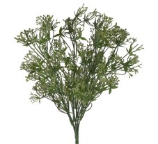 Svazek zeleň s kuličkami, 33 cm, 6 větviček, barva 03