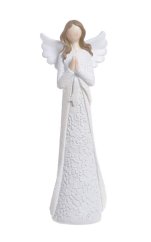 Dekorace figurka anděl s rozepjatými křídly 20cm