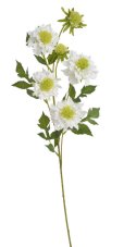 Umělá kvetoucí větvička dl. 76cm - zápich
