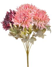 Umělá kytice chryzantém 42 cm