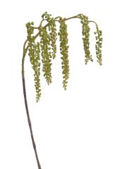 Umělá větvička s plody z měkčeného plastu dl. 84cm