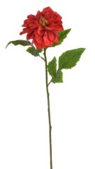 Umělá květina kvetoucí dahlie, květ Ø 12cm, dl.56cm