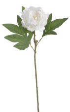 Umělá pivoňka na stonku, hlavička Ø12cm/dl.56cm