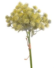 Svazek 3 kusů kvetoucí umělé zeleně dl. 33cm