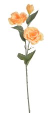 Umělá rozkvetlá eustoma dl.63cm