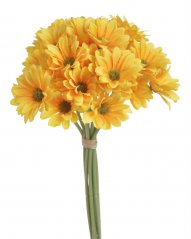Kytice umělých margaretek, květ Ø 6 cm, dl.30 cm