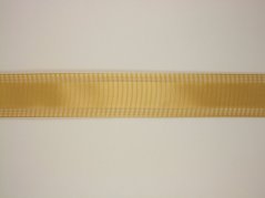 Jednobarevná kostková stuha s monofilem a vlascem 3cm/25m
