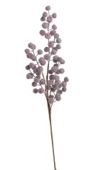 Dekorace plastová mini jablíčka na větvi, jablíčka  Ø 1-2cm, zápich dl. 68cm