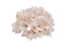 Umělá hlavička hortenzie Ø 14cm  -  6ks