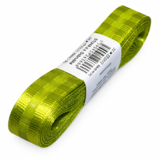 Kostková jednobarevná stuha s monofilem 15mm/10m