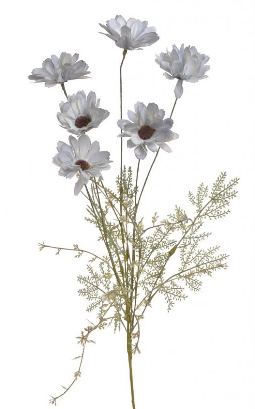 Umělé luční květiny 51 cm, 6 větviček, barva 04