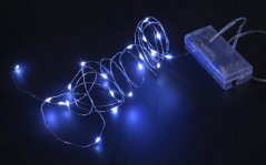 Vánoční dekorace LED girlanda 20 led, dl. 2m - studené světlo