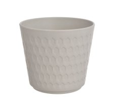 Dekorace - plastový obal na květináč 14,5cm∅ x 13cmH