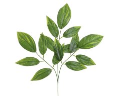 Umělá větev listy dl. 64cm - 12ks