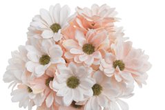 Kytice umělých margaretek, květ Ø 6 cm, dl.30 cm