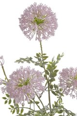 Umělý kvetoucí česnek polní, květ Ø 8cm/dl. 78cm