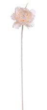 Krajková pivoňka retro, Ø 10 cm,  dl. 60 cm, barva 25