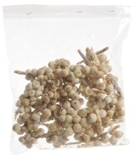 Acorn Bunch bělený – sušené žaludy na větvičkách 8–15 cm, 200 g
