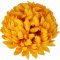 hlavičky umělé chryzantémy "ananas" květ Ø 11 cm - 16ks