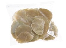 Přírodní dekorace  capiz painted gold 1kg