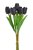 Svazek pěnových tulipánů s listy dl. 32cm - 5ks