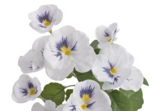 Kvetoucí umělá maceška maceška, květ 6cm, celkem dl. 42cm