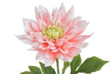 Umělá květina kvetoucí dahlie, květ Ø 25cm, dl.98cm