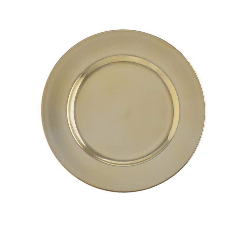 Dekorace -  talíř na aranžování s ornamenty Ø 17 cm