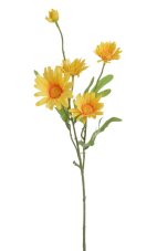 Umělé luční kopretiny žluté 52 cm