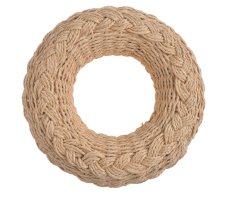 Pletený věnec z přírodního materiálu Ø 35 cm