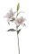 Umělá kvetoucí lilie 2 květy, květ Ø 14cm dl. 61cm