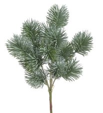 Vánoční dekorace chvojová větvička dl. 35cm - zápich