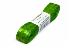 Kostková jednobarevná stuha s monofilem 15mm/10m